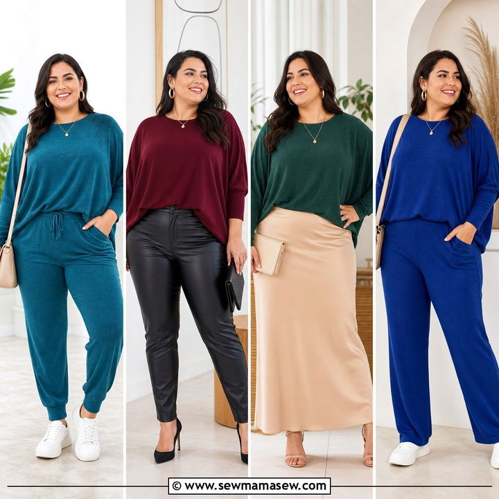 20 Plus Size Dolman Sleeve Top Outfit Ideas You'll Love