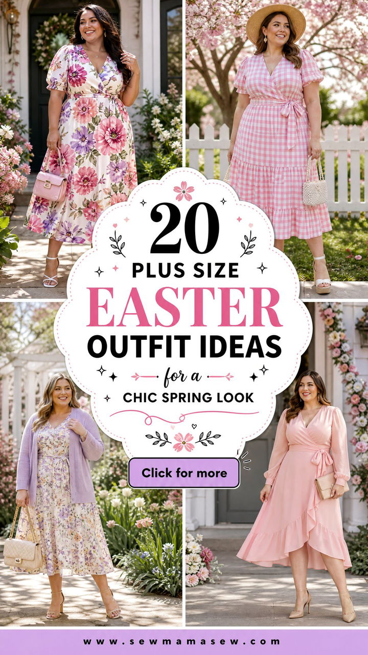 20 Plus Size Easter Outfit Ideas for a Chic Spring Look - 20 Plus Size Easter Outfit Ideas for a Chic Spring Look