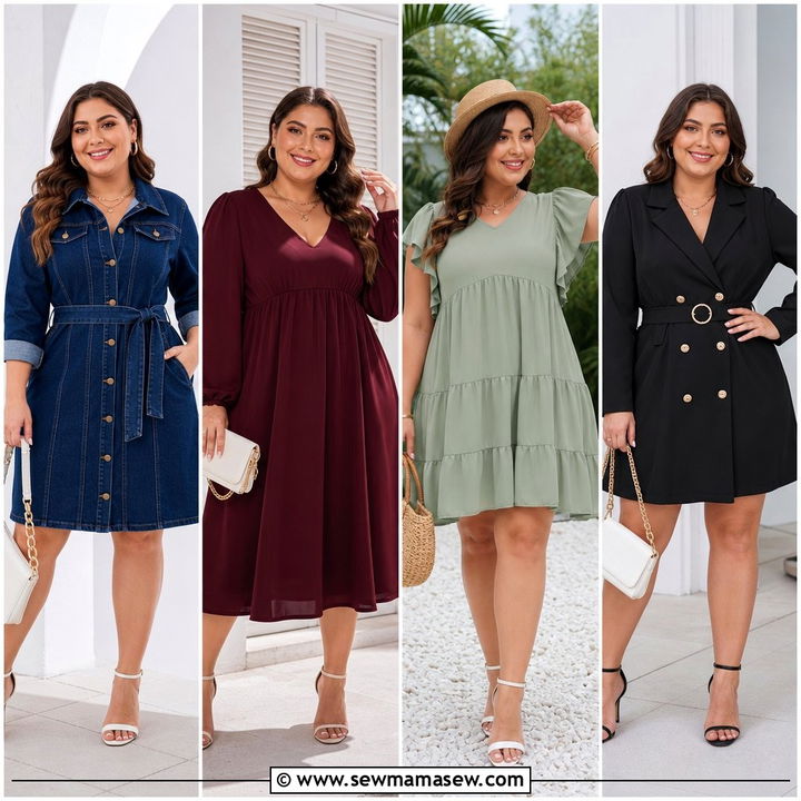 20 Plus Size Empire Waist Dress Outfit Ideas for Elegant Days