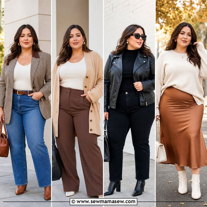 20 Plus Size Fall Outfit Ideas Aesthetic for Cozy Autumn