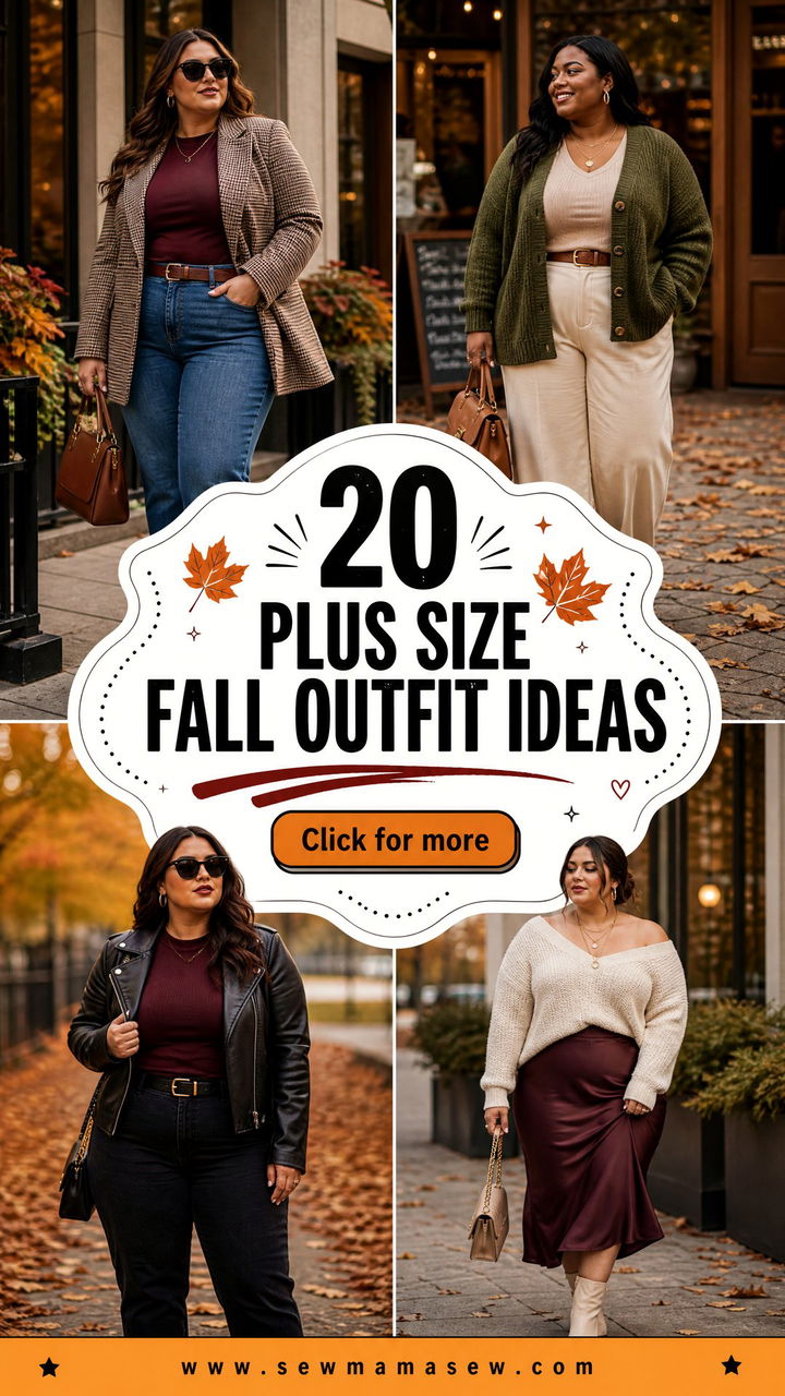 20 Plus Size Fall Outfit Ideas Aesthetic for Cozy Autumn - 20 Plus Size Fall Outfit Ideas Aesthetic for Cozy Autumn