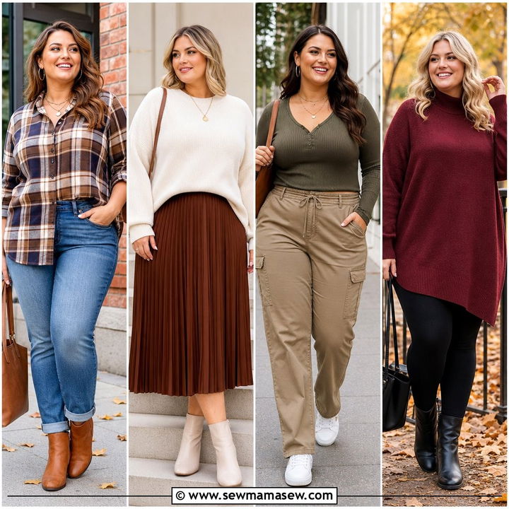 20 Plus Size Fall Outfit Ideas Casual for Effortless Style