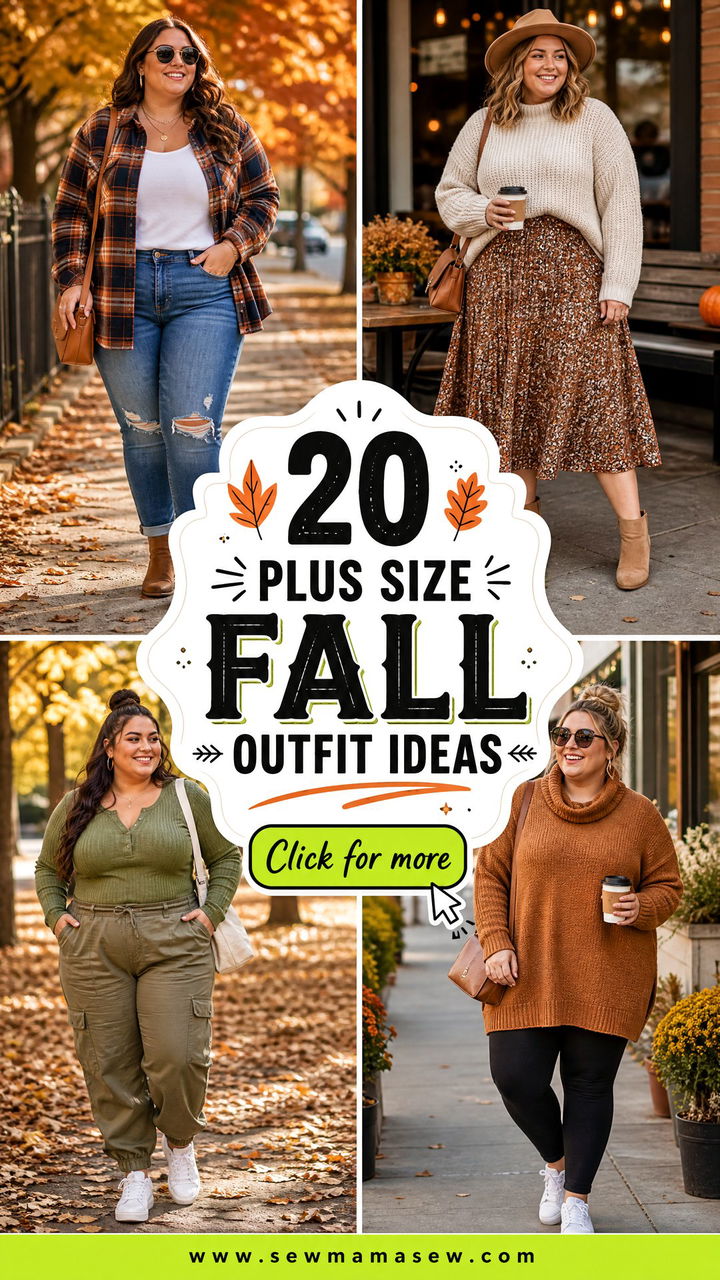 20 Plus Size Fall Outfit Ideas Casual for Effortless Style - 20 Plus Size Fall Outfit Ideas Casual for Effortless Style