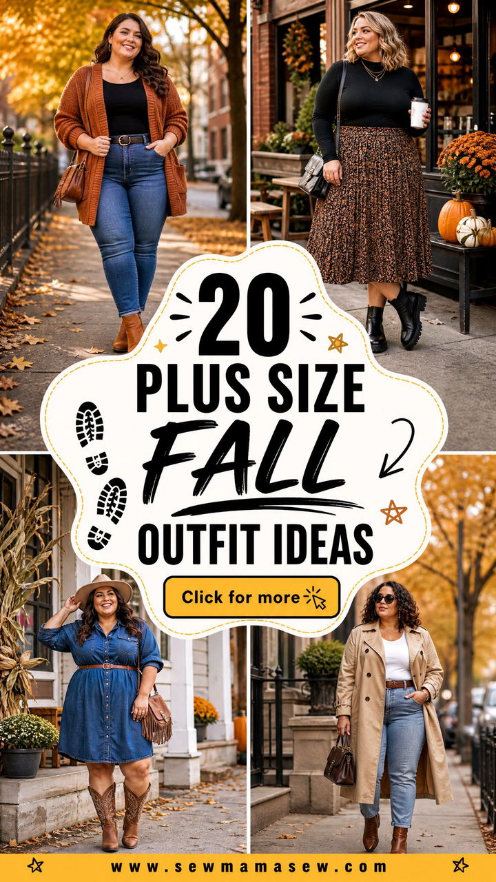 20 Plus Size Fall Outfit Ideas With Boots for Cozy Days - 20 Plus Size Fall Outfit Ideas With Boots for Cozy Days