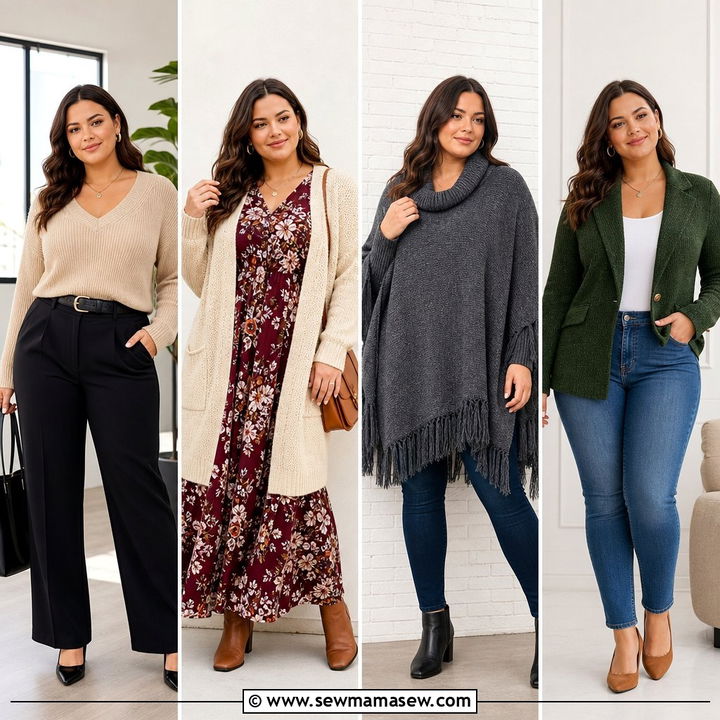 20 Plus Size Fall Sweater Outfit Ideas for Cozy-Chic Looks