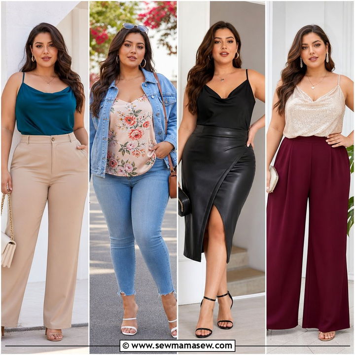 20 Plus Size Going Out Cami Top Outfit Ideas for Chic Nights
