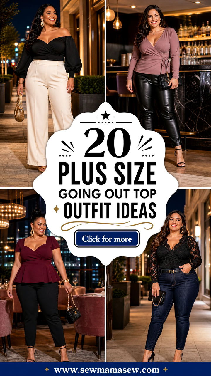 20 Plus Size Going Out Top Outfit Ideas for Every Night Out - 20 Plus Size Going Out Top Outfit Ideas for Every Night Out