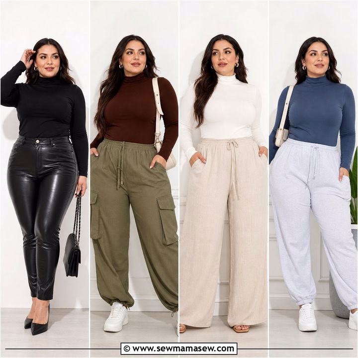 20 Plus Size High Neck Top Outfit Ideas for Chic Layering