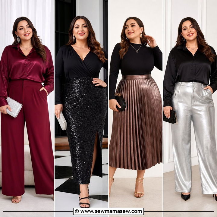 20 Plus Size Holiday Party Outfit Ideas for Festive Winter Style