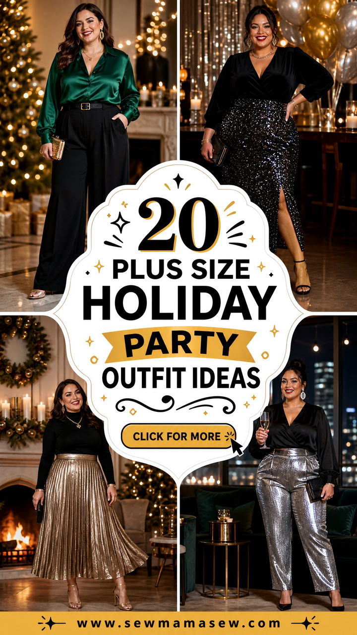 20 Plus Size Holiday Party Outfit Ideas for Festive Winter Style - 20 Plus Size Holiday Party Outfit Ideas for Festive Winter Style