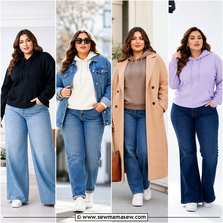20 Plus Size Hoodie Outfit Ideas for Cozy Streetwear Style