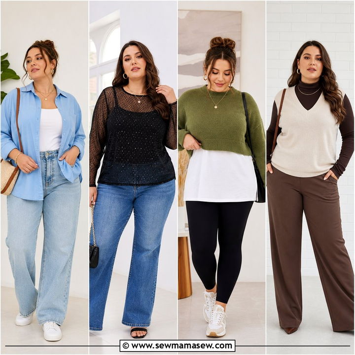 20 Plus Size Layered Top Outfit Ideas for Chic Everyday Looks