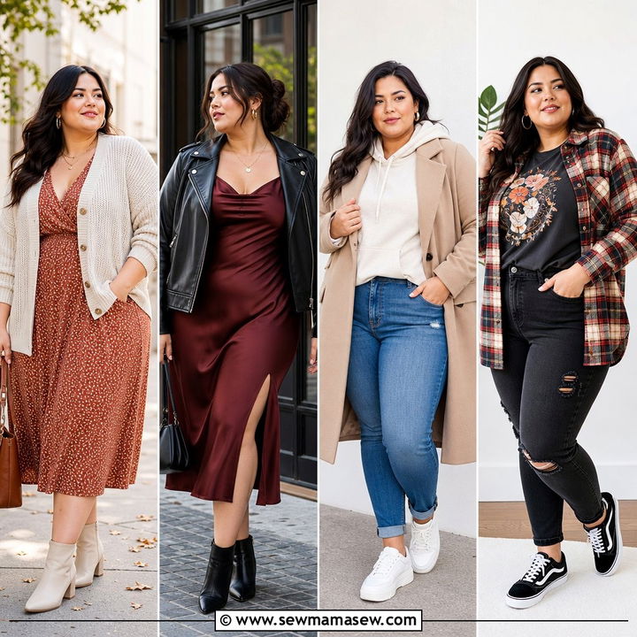 20 Plus Size Layering Outfit Ideas for Every Season
