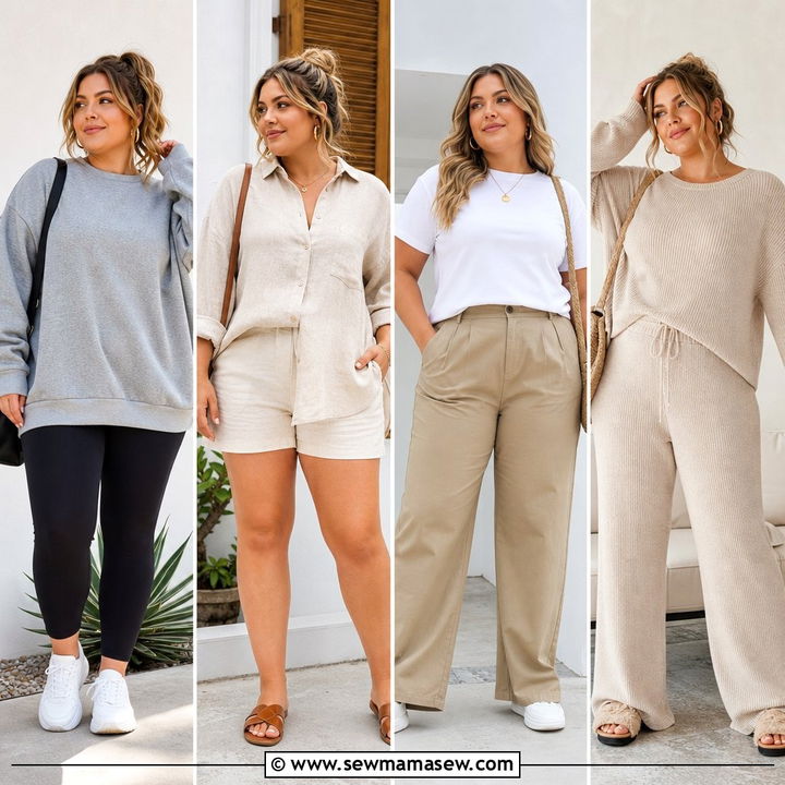 20 Plus Size Neutral Outfit Ideas for Timeless Everyday Style