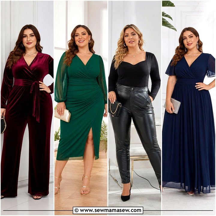 20 Plus Size New Years Eve Outfit Ideas for Midnight Party Glam
