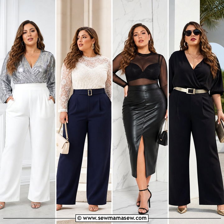 20 Plus Size New Years Eve Top Outfit Ideas for Party Glam