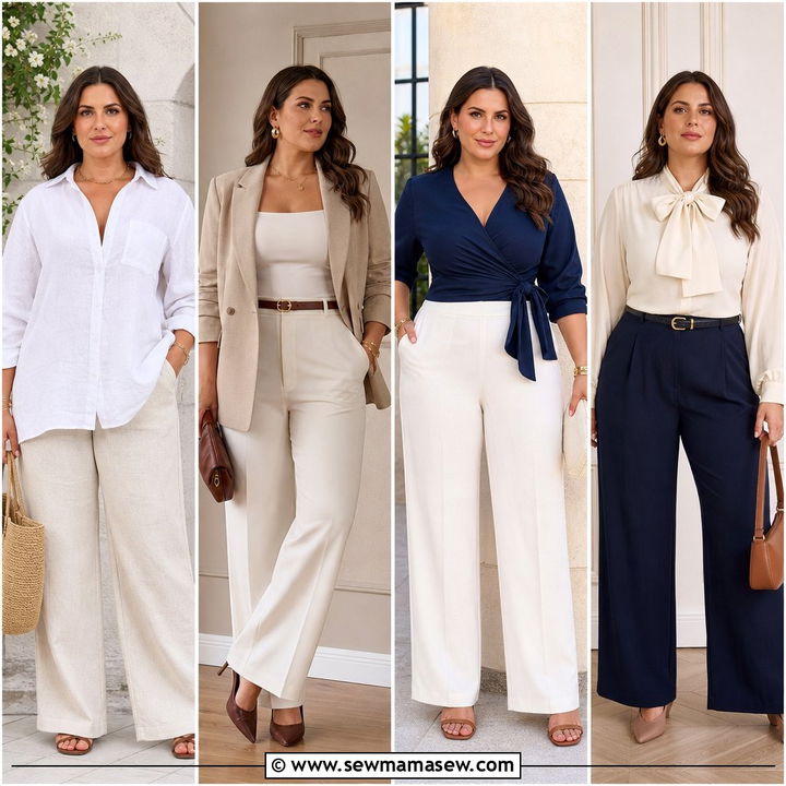 20 Plus Size Old Money Top Outfit Ideas for Quiet Luxury