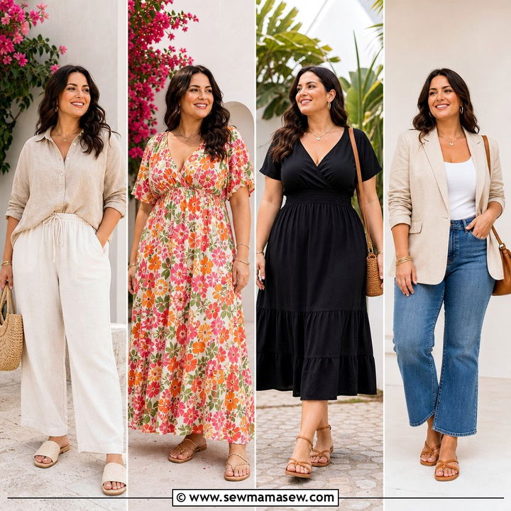 20 Plus Size Outfit Ideas With Sandals: Breezy Looks to Try