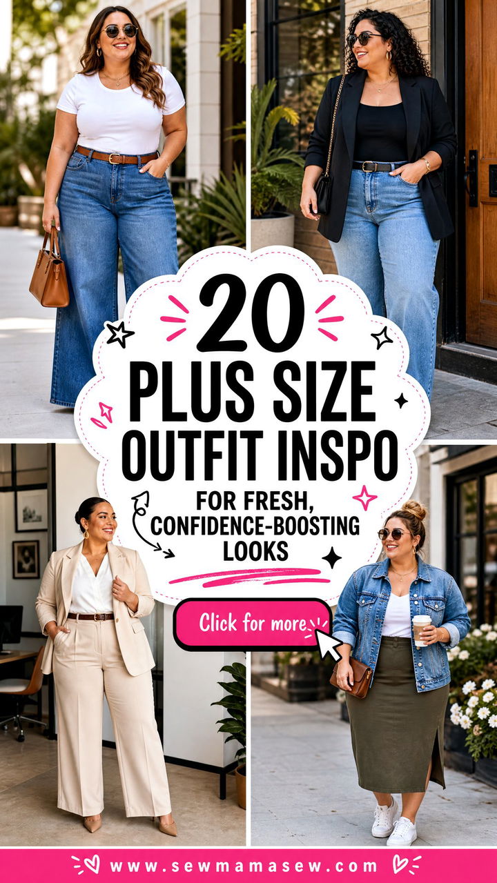 20 Plus Size Outfit Inspo for Fresh Confidence-Boosting Looks - 20 Plus Size Outfit Inspo for Fresh, Confidence-Boosting Looks