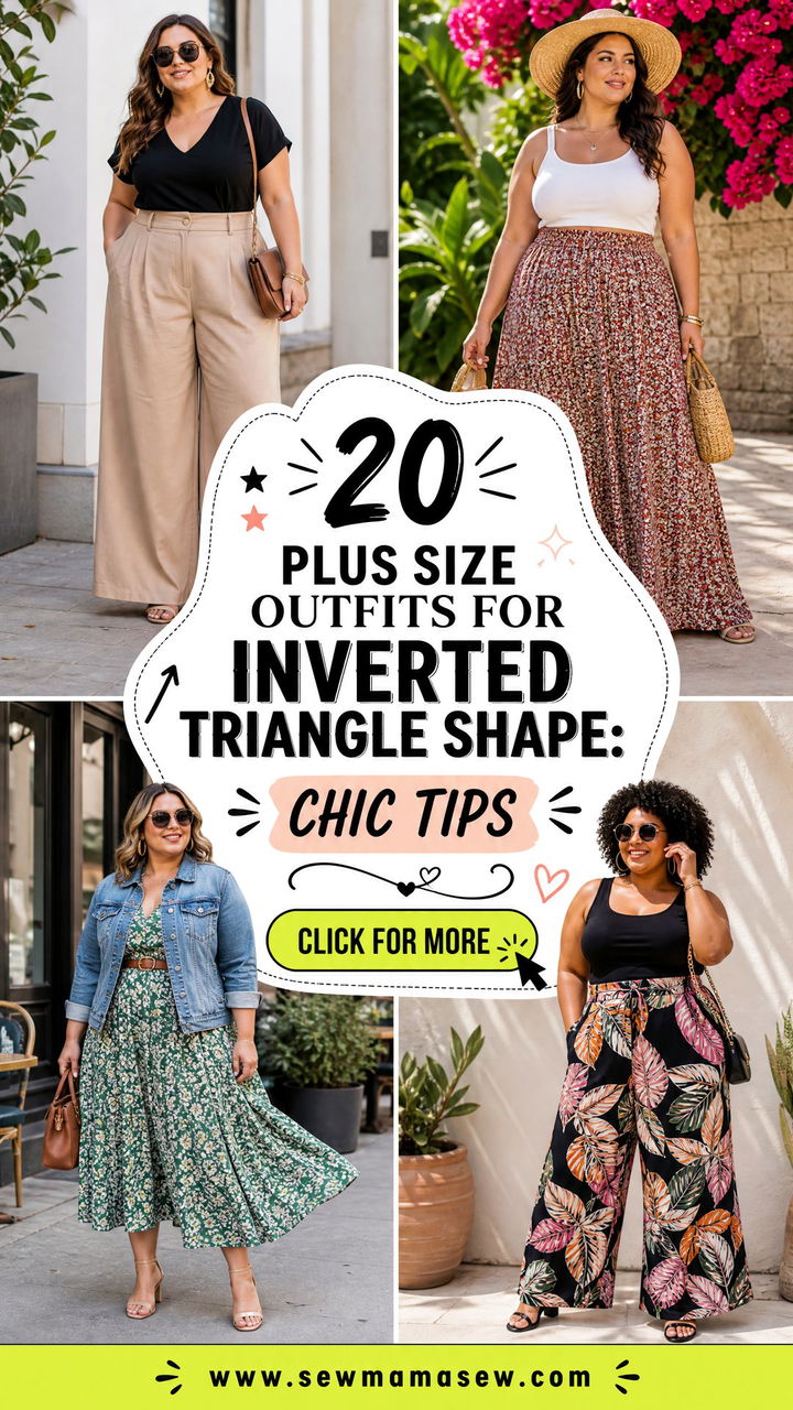 20 Plus Size Outfits for Inverted Triangle Shape Chic Tips - 20 Plus Size Outfits for Inverted Triangle Shape: Chic Tips