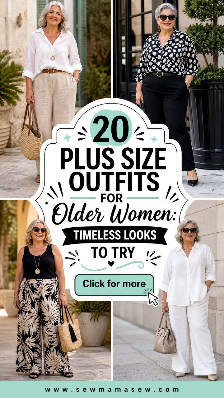 20 Plus Size Outfits for Older Women Timeless Looks to Try - 20 Plus Size Outfits for Older Women: Timeless Looks to Try