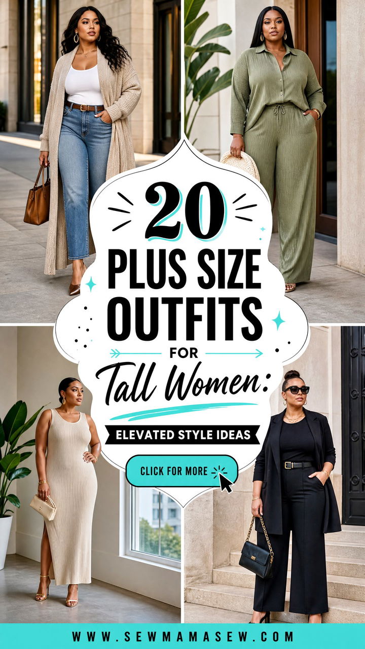 20 Plus Size Outfits for Tall Women Elevated Style Ideas to Try - 20 Plus Size Outfits for Tall Women: Elevated Style Ideas to Try