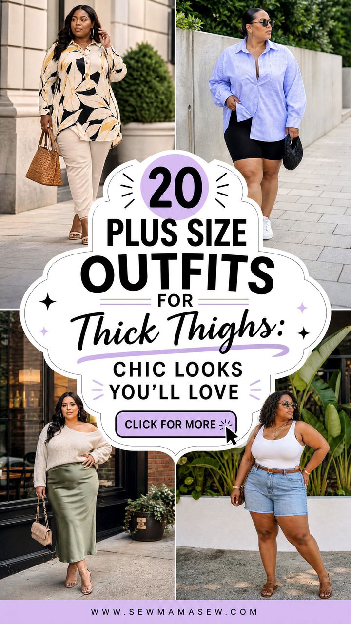 20 Plus Size Outfits for Thick Thighs Chic Looks Youll Love - 20 Plus Size Outfits for Thick Thighs: Chic Looks You'll Love