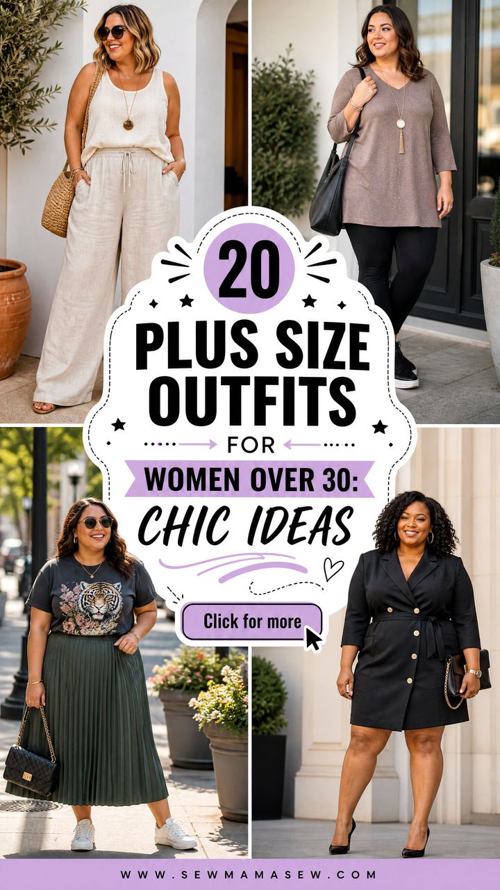 20 Plus Size Outfits for Women Over 30 Chic Ideas for Every Day - 20 Plus Size Outfits for Women Over 30: Chic Ideas for Every Day
