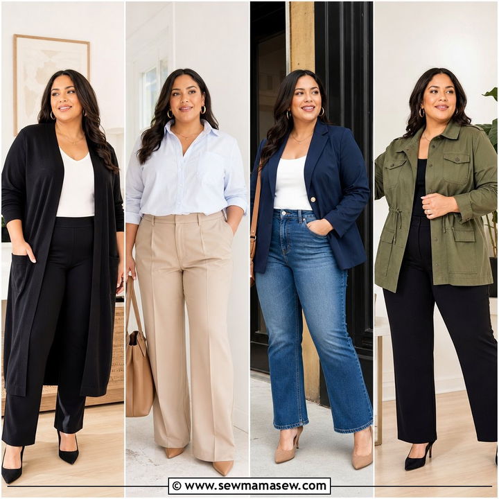 20 Plus Size Outfits for Work Moms: Polished Looks Made Easy