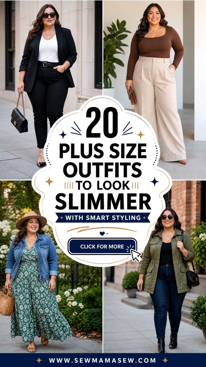 20 Plus Size Outfits to Look Slimmer With Smart Styling - 20 Plus Size Outfits to Look Slimmer With Smart Styling
