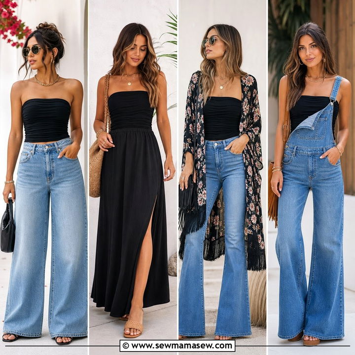 20 Plus Size Ruched Tube Top Outfit Ideas for Party Season