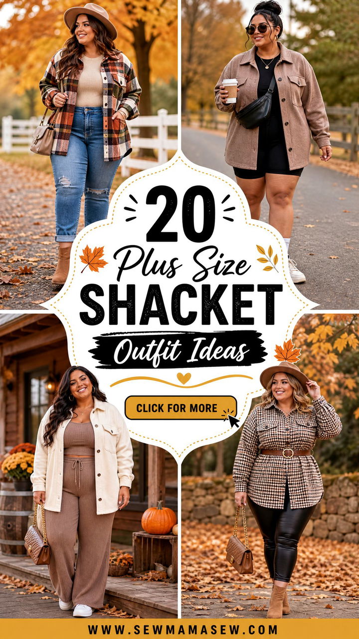 20 Plus Size Shacket Outfit Ideas for Effortless Fall Style - 20 Plus Size Shacket Outfit Ideas for Effortless Fall Style
