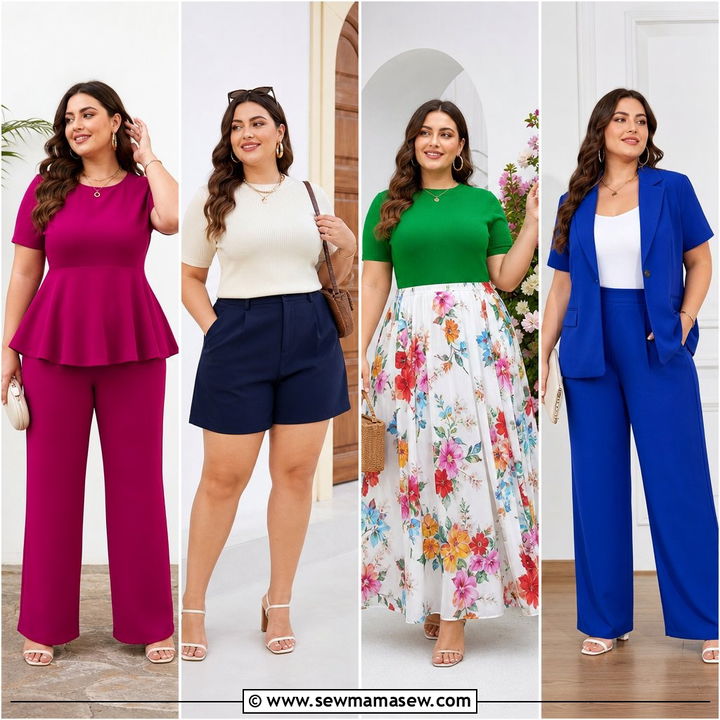 20 Plus Size Short Sleeve Top Outfit Ideas for Everyday Style