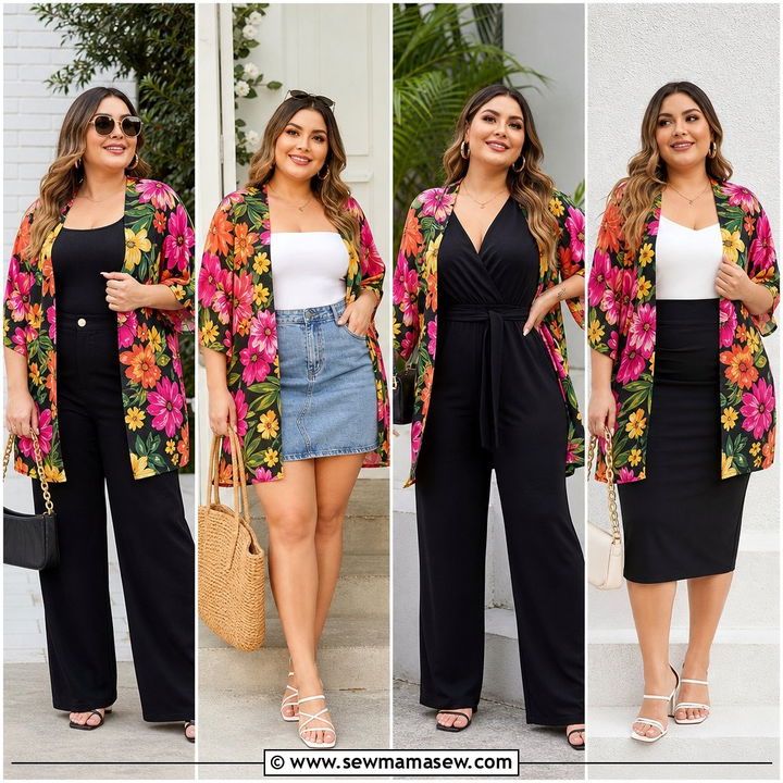 20 Plus Size Shrug Top Outfit Ideas for Chic Layered Looks