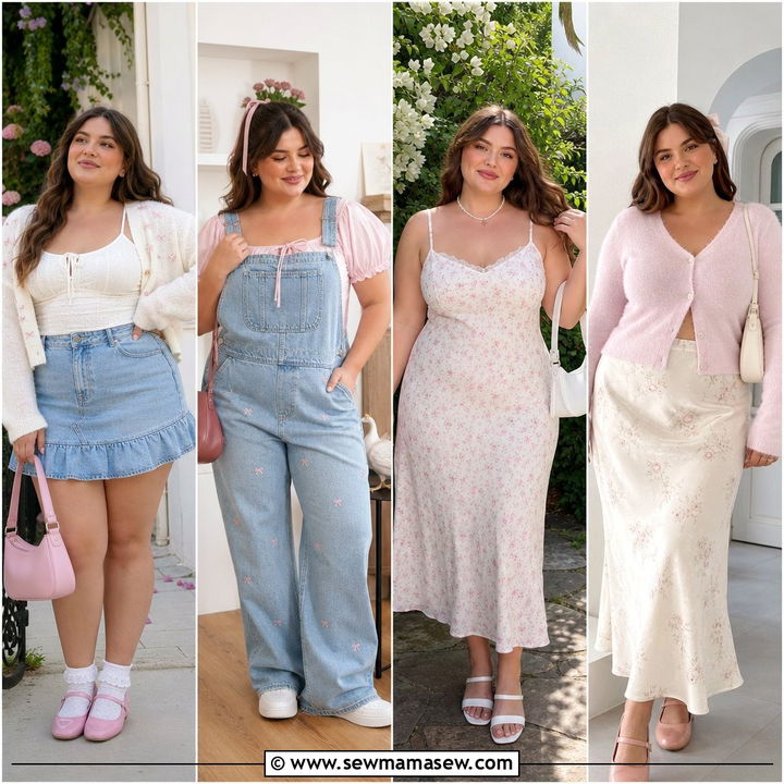 20 Plus Size Soft Girl Outfit Ideas for a Dreamy Everyday Look