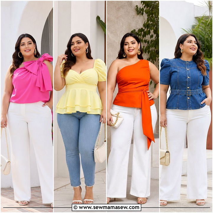 20 Plus Size Statement Top Outfit Ideas for Standout Style