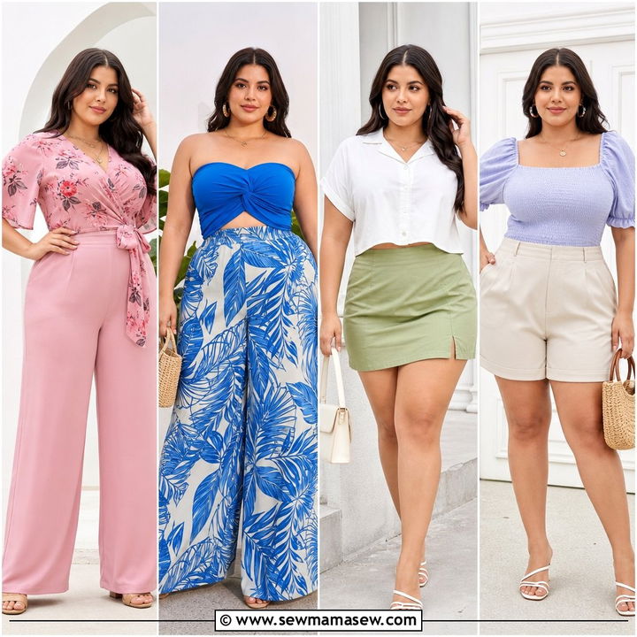 20 Plus Size Summer Going Out Top Outfit Ideas for Chic Nights