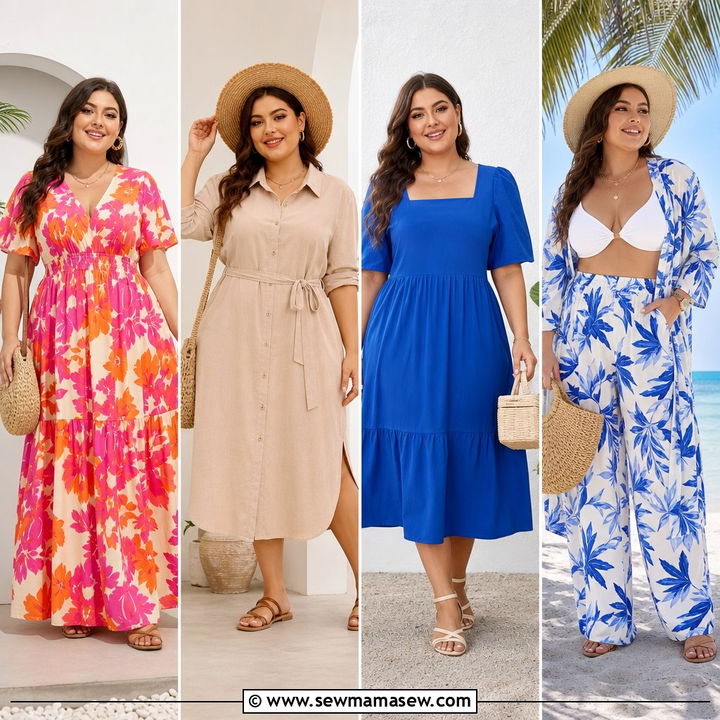 20 Plus Size Summer Outfit Ideas for Hot Weather to Stay Cool