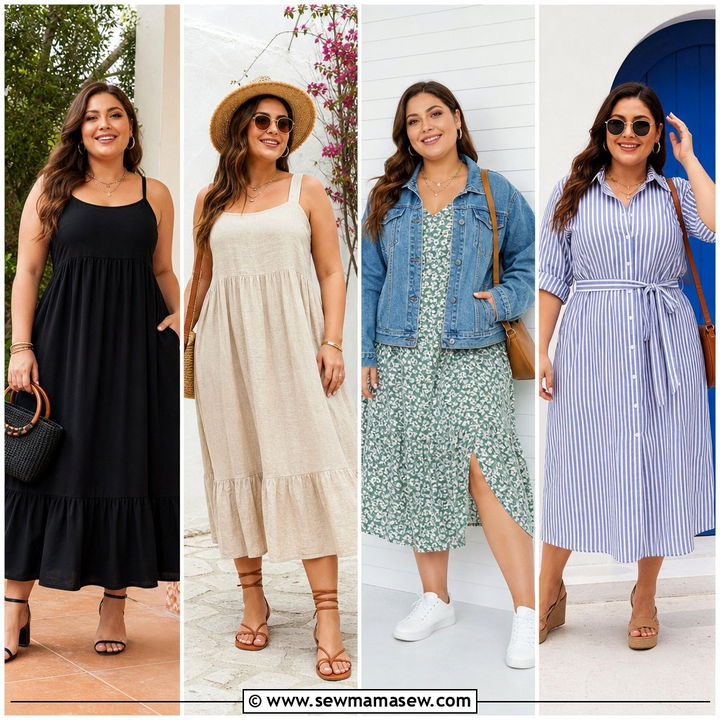 20 Plus Size Sundress Outfit Ideas for Effortless Summer