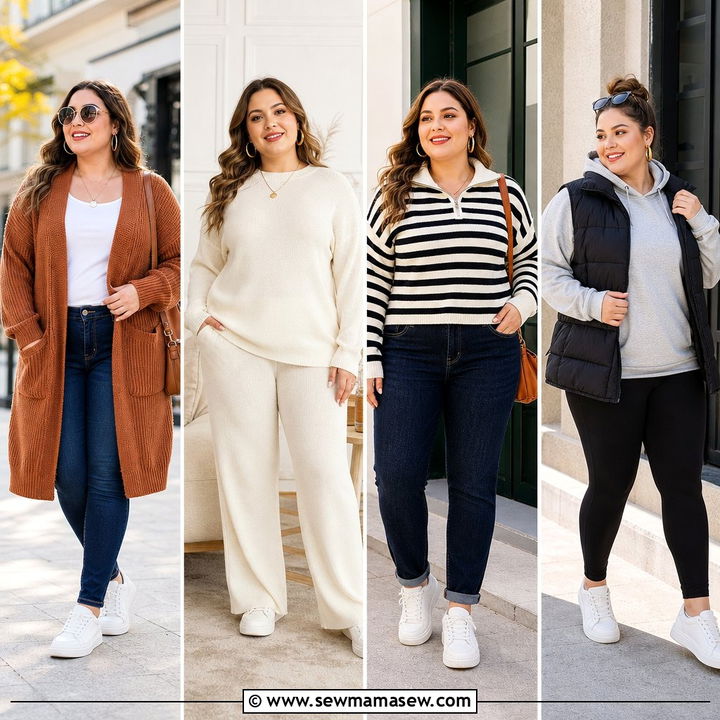 20 Plus Size Sweater Weather Outfit Ideas for Cozy Fall