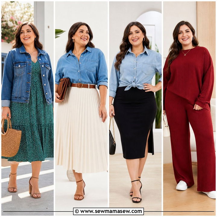 20 Plus Size Transitional Fall Outfits for Chic In-Between Days