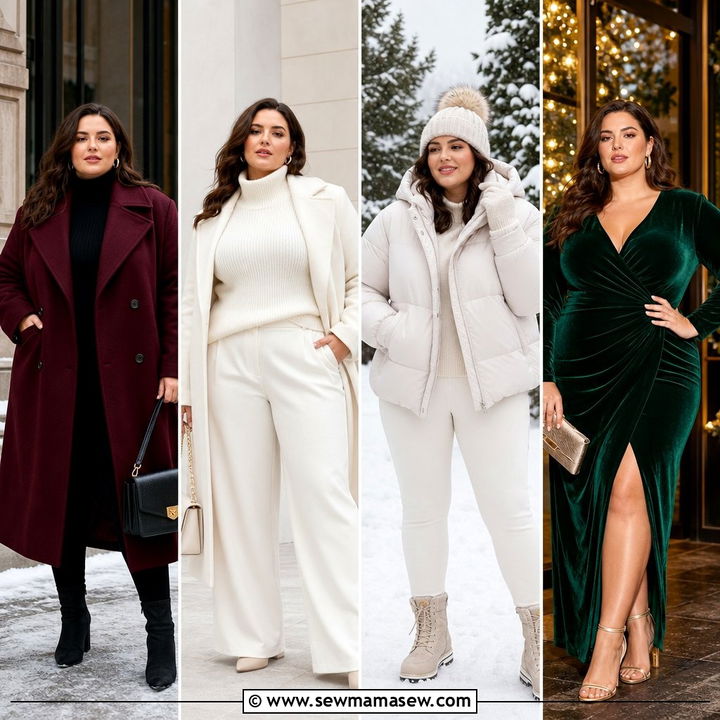 20 Plus Size Winter Outfits for Cozy, Confident Everyday Style