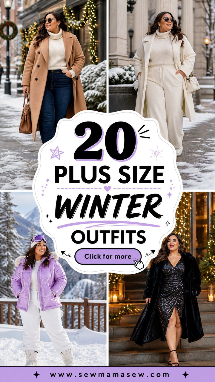 20 Plus Size Winter Outfits for Cozy Confident Everyday Style - 20 Plus Size Winter Outfits for Cozy, Confident Everyday Style
