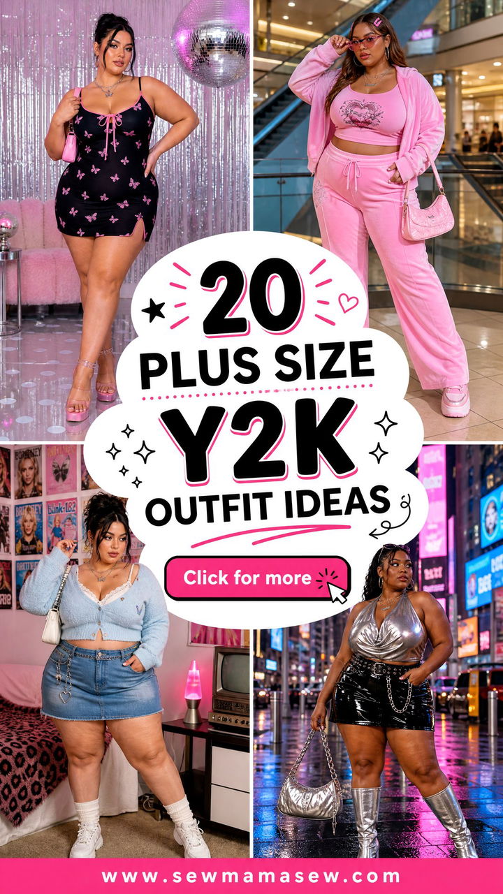 20 Plus Size Y2K Outfit Ideas for Confident Retro Style - 20 Plus Size Y2K Outfit Ideas for Confident Retro Style