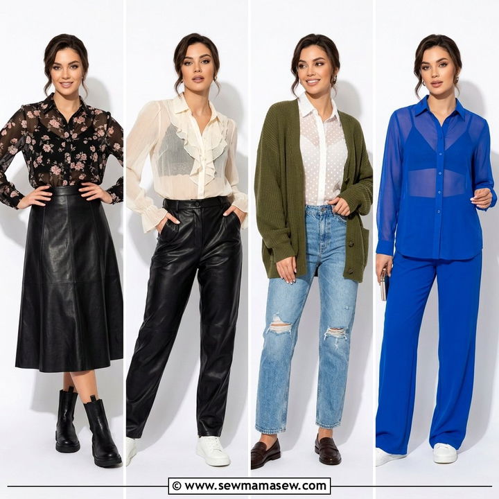 20 Sheer Blouse Outfit Ideas for Elegant Layered Looks Now