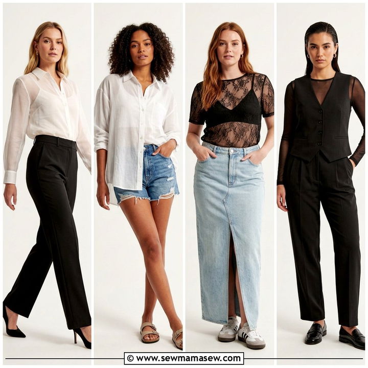20 Sheer Top Outfit Ideas for Chic Layering and Night-Out Style