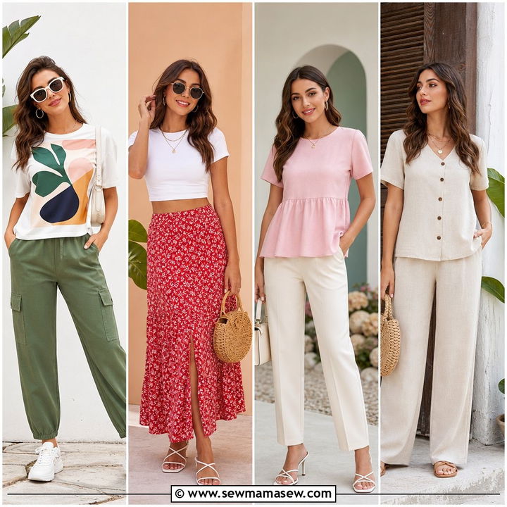 20 Short Sleeve Top Outfit Ideas for Fresh Everyday Summer Style