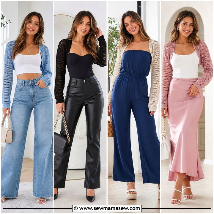 20 Shrug Top Outfit Ideas for Easy Layered Looks in Every Season