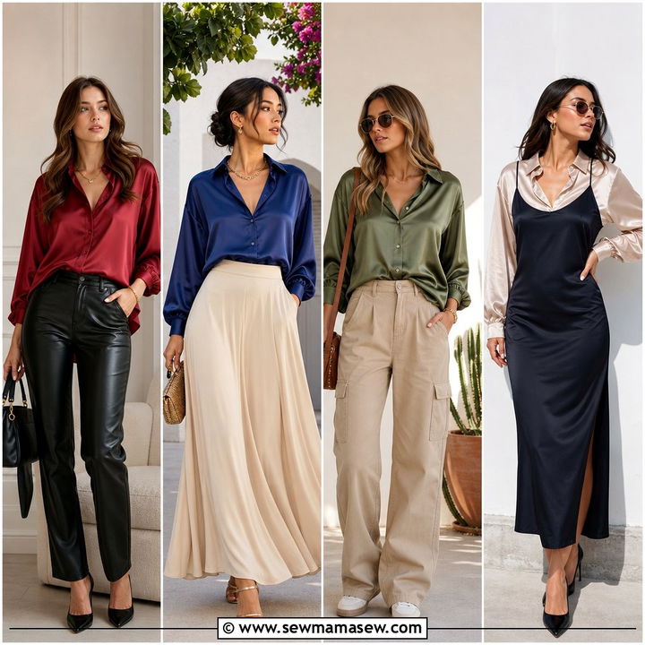 20 Silk Blouse Outfit Ideas for Timeless Day-to-Night Style