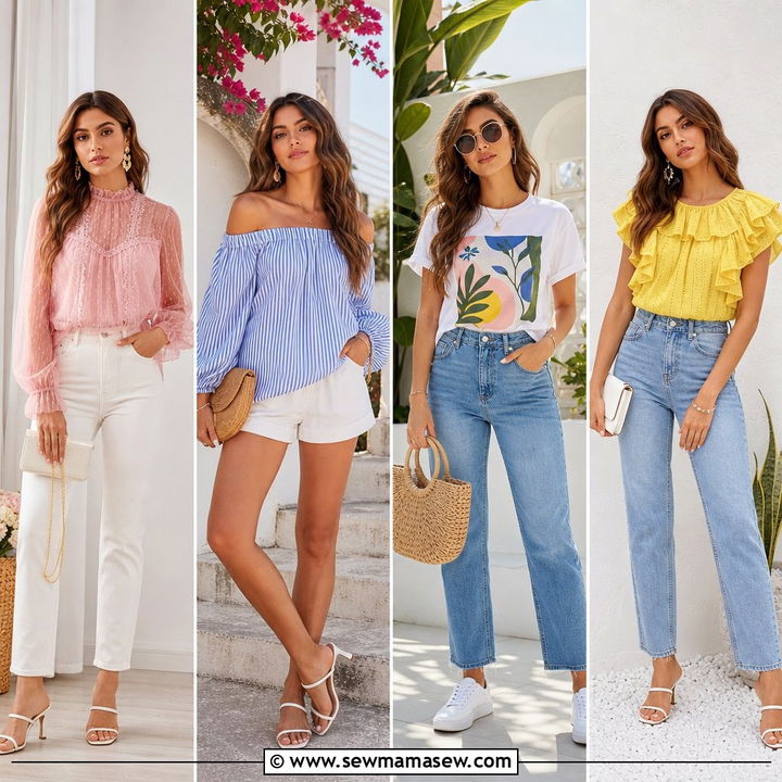 20 Spring Top Outfit Ideas for Fresh, Breezy Seasonal Style